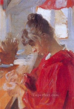 マリー・アン・ヴェスティド・ロホ 1890年 ペダー・セヴェリン・クロイヤー Oil Paintings